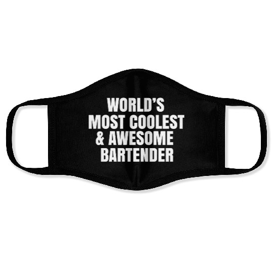World s Most Coolest And Awesome Bartender Face Masks