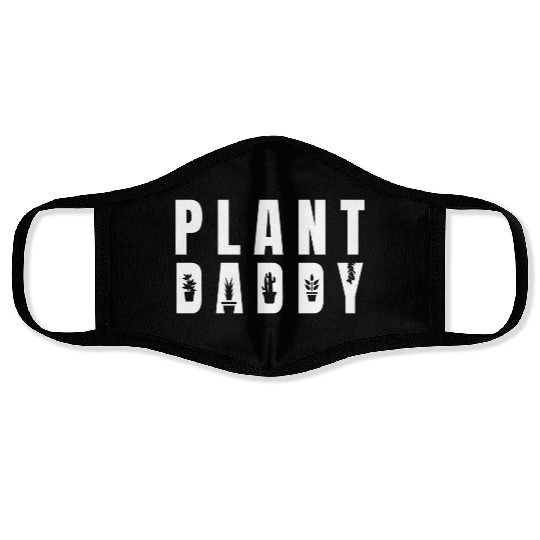 Plant Daddy Face Masks