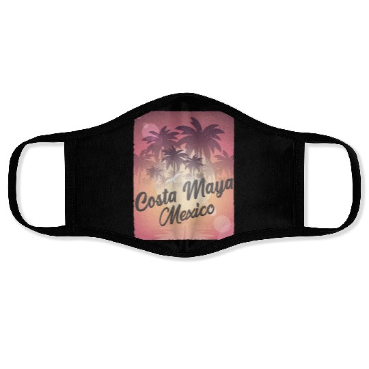 Costa Maya Mexico Face Masks