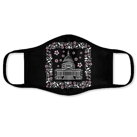 Washington DC Face Masks, Capital City White House