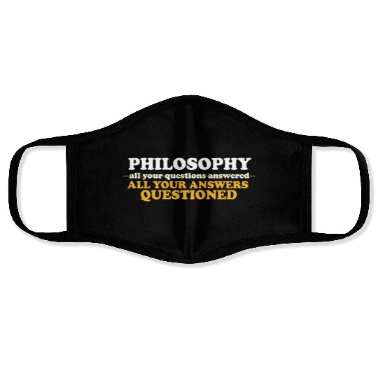 Philosophy Teacher Poetry Reading Book Science Face Masks