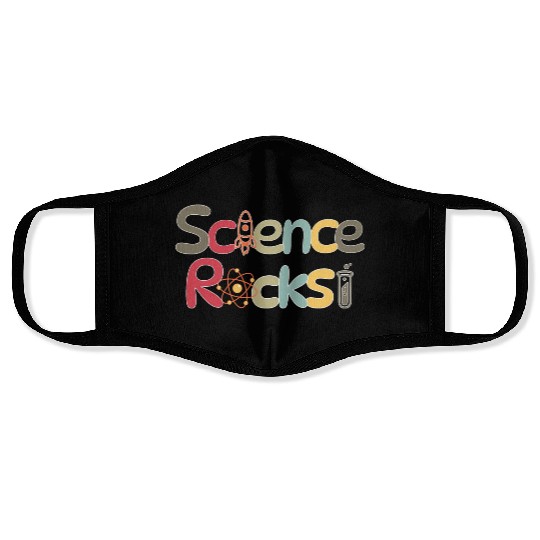 Science Rocks Science Teacher Chemistry Face Masks