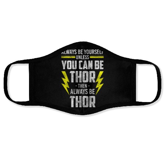 Thor Valhalla God Celtic Face Masks