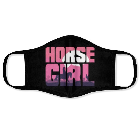 Horse Horse Riding Face Masks