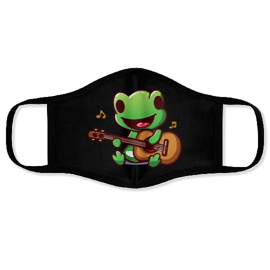 Grooving Frog guitarist Face Masks