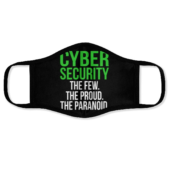 Cyber Security Computer It Tech Software Programme Face Masks