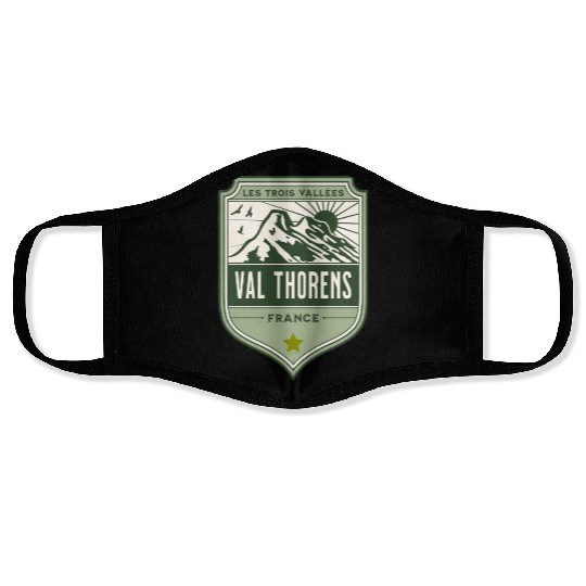 Val Thorens France Three Valleys Ski Face Masks