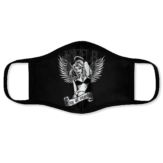 Angels - City of Angels collection Face Masks
