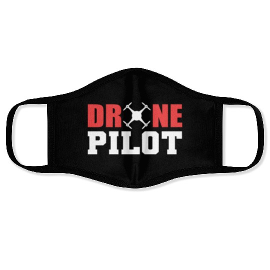 Drone Pilot Wedding Videographer Gift Face Masks