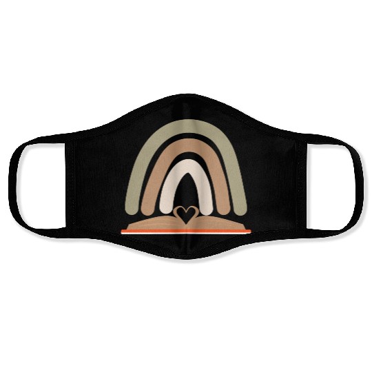 book aesthetic Face Masks