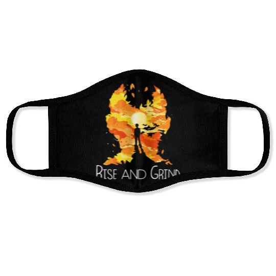 Rise and Grind Face Masks