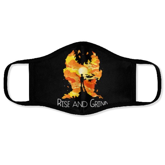 Rise and Grind Face Masks