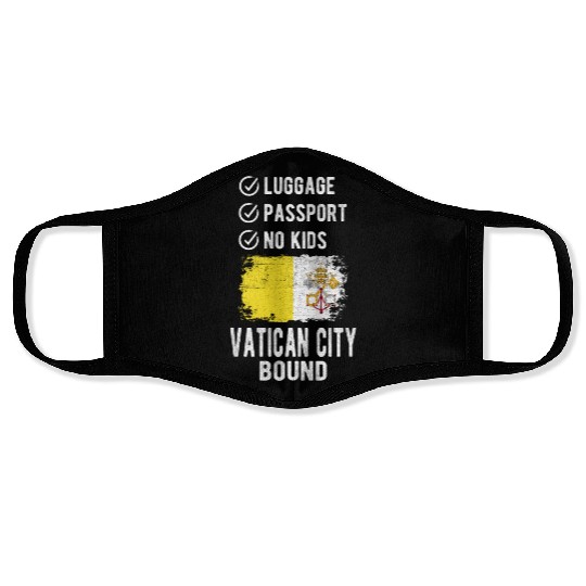 Vatican City Souvenir Vacation Face Masks