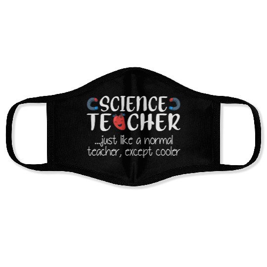 Science Teacher Cooler Face Masks