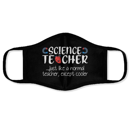 Science Teacher Cooler Face Masks