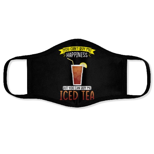 Iced Tea Drink Design Sweeten Up Your Day With Face Masks