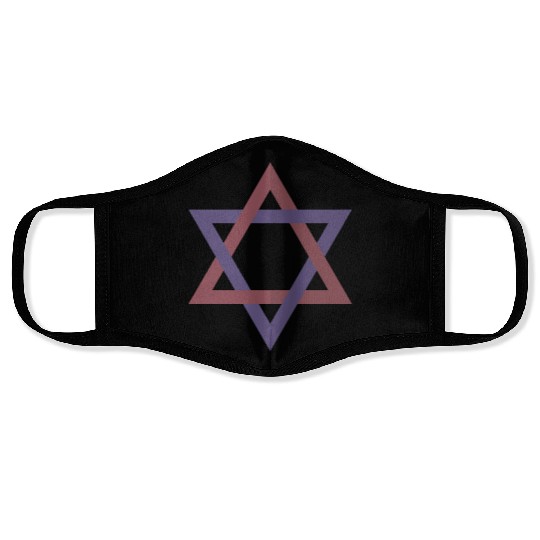 Star Of David Face Masks