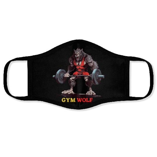 Gym Wolf Face Masks