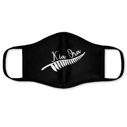 Maori Kia Ora Silver Fern T Tattoo New Face Masks