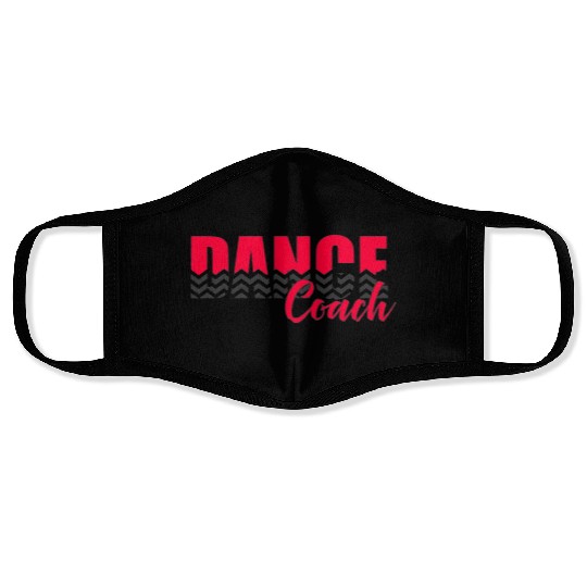 Dance Coach Face Masks
