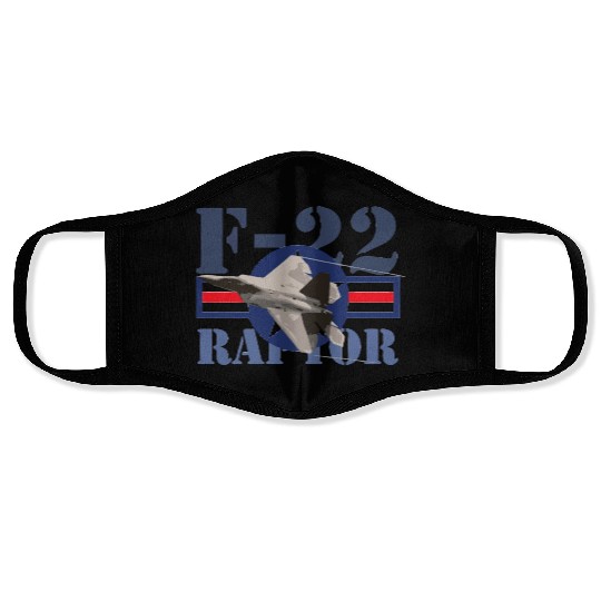 F 22 Raptor USAF Face Masks