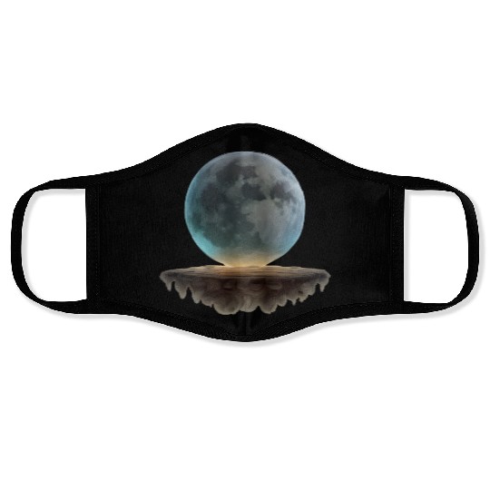 3 Dimensional (3D) Full Moon and Floating Island Face Masks