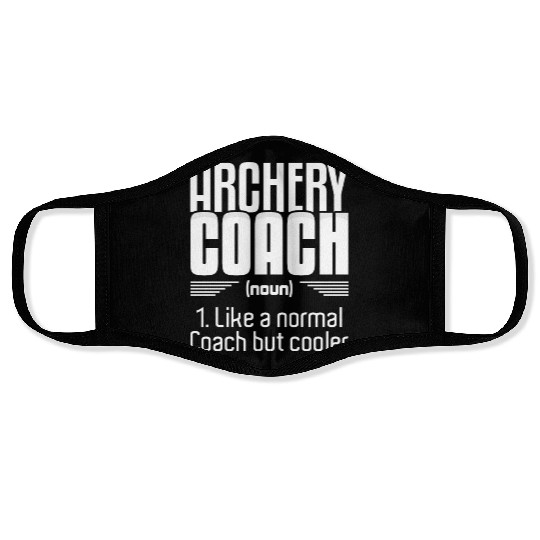 Outdoor Hunting Bow Arrow Archery Coach Face Masks