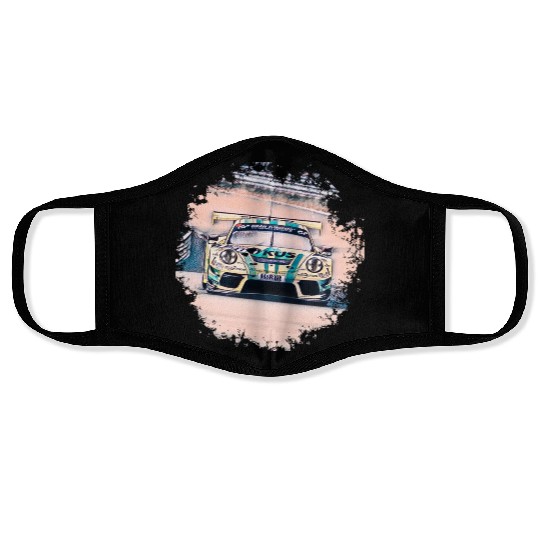 Racing Car Face Masks