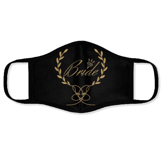 Bride Wedding Honeymoon Face Masks