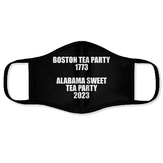 Sweet Tea Party Face Masks