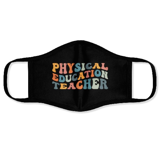 Groovy Physical Education Teacher PE Teaching Face Masks