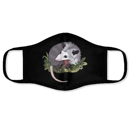 Screaming possum, Funny Animal Face Masks