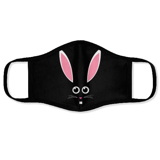 Easter Bunny Face Face Masks