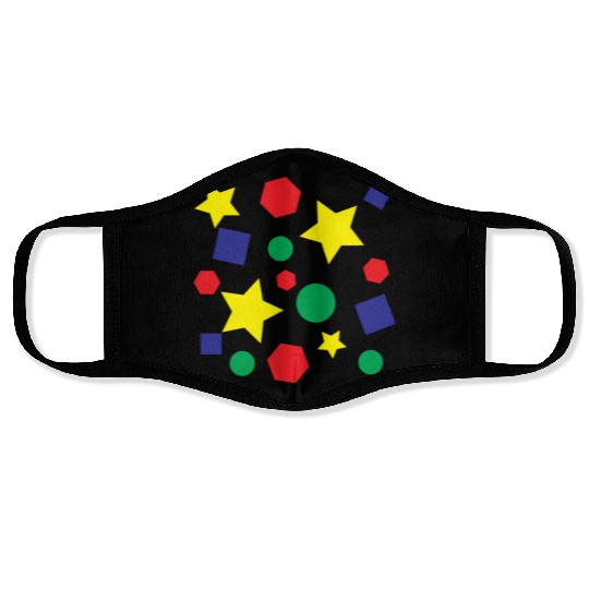Face Masks Includes patterns multi-colored