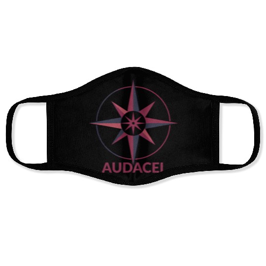 Courageous Evolution: Audacei Color Logo Face Masks