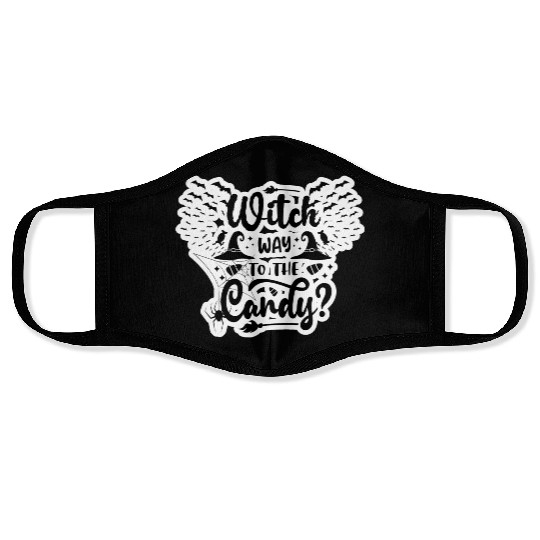 Witch Candy Face Masks