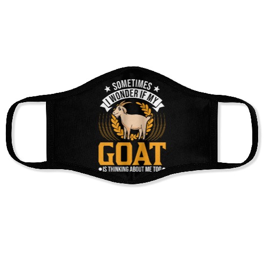 Goat Gift Host Face Masks