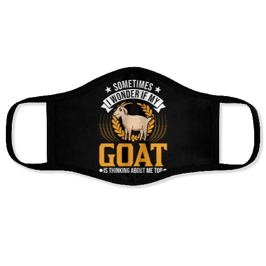 Goat Gift Host Face Masks