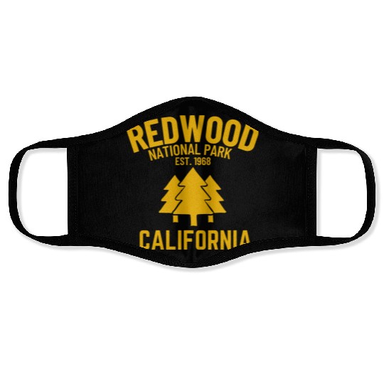 Redwood National Park Face Masks