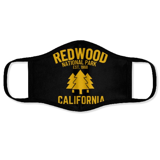 Redwood National Park Face Masks