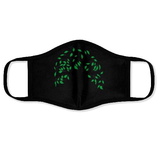 Yggdrasil the tree of life from viking mythology Face Masks