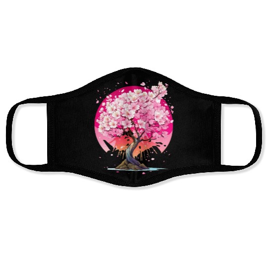Cherry Blossom Face Masks