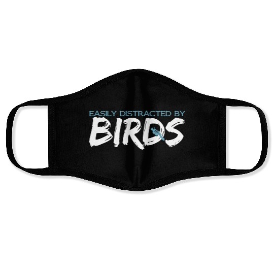 Birds LoverJoke Budgie Bird Sparrow Hummingbird Face Masks