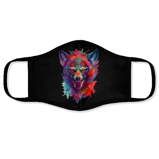 Dangerous Wolf Face Masks