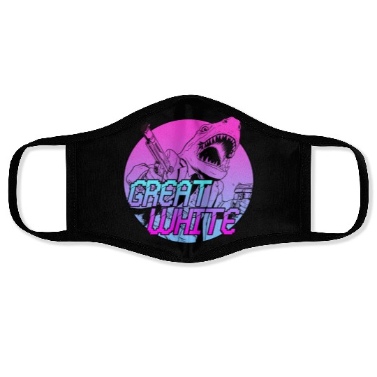 The Great White Face Masks