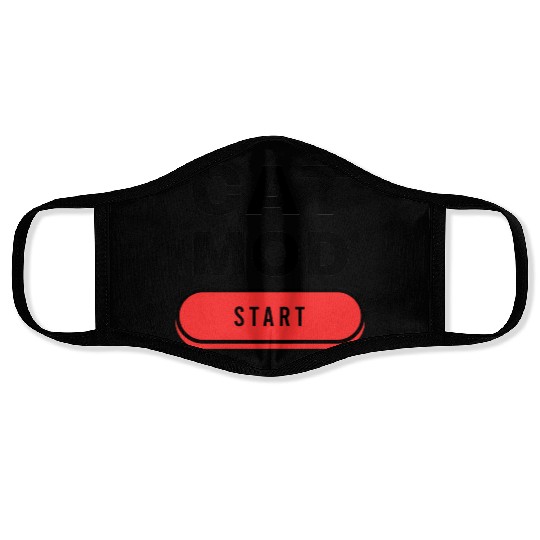 Cat Mod Start Face Masks