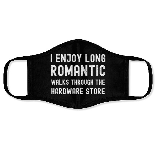 Funny Dad Handyman Hardware Store Tools Face Masks