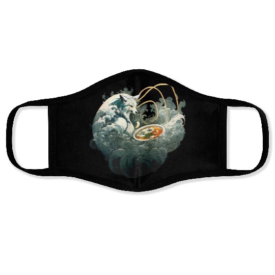 Nine Tailed Fox Ramen - Kitsune Face Masks