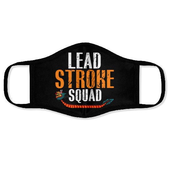 Dragon Boat Racing Paddle Face Masks