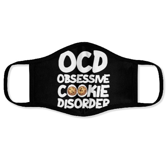 Funny Cookie Lover Gift, Cool Cookies Eater Face Masks